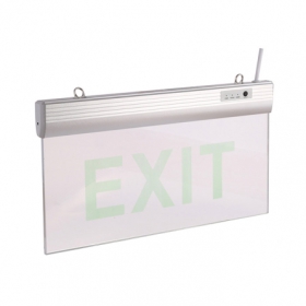 Đèn LED Exit Chỉ dẫn 2 mặt 2W dự án D CD01 40x20/2.2W (2 mặt).DA